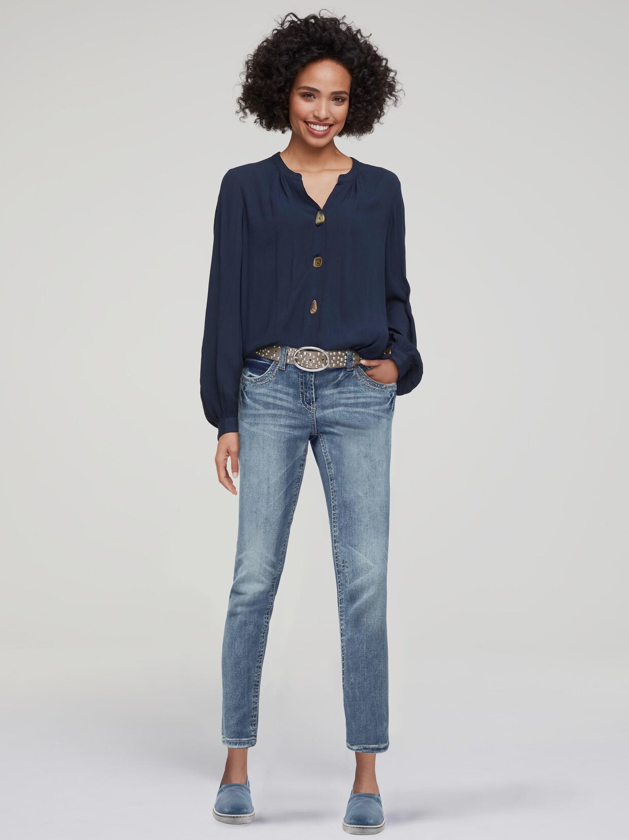 Rick Cardona Blouse - marine