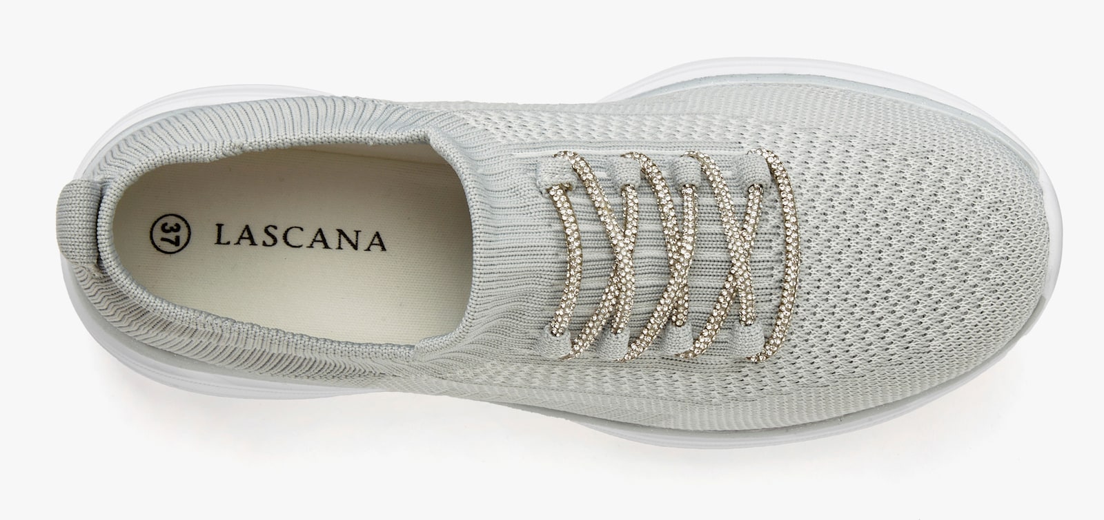 LASCANA Sneaker - hellgrau