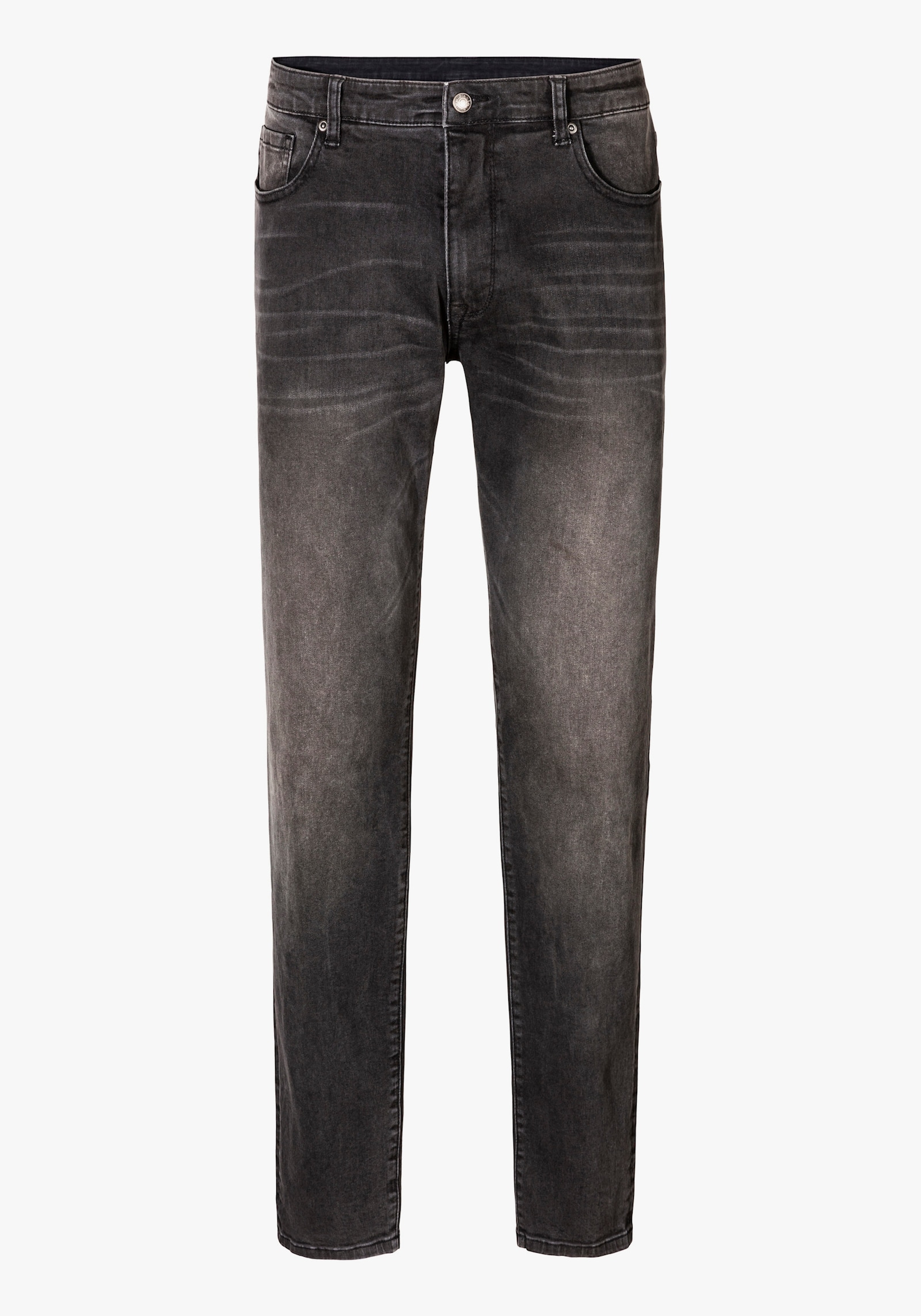 John Devin 5-Pocket-Jeans - black-denim