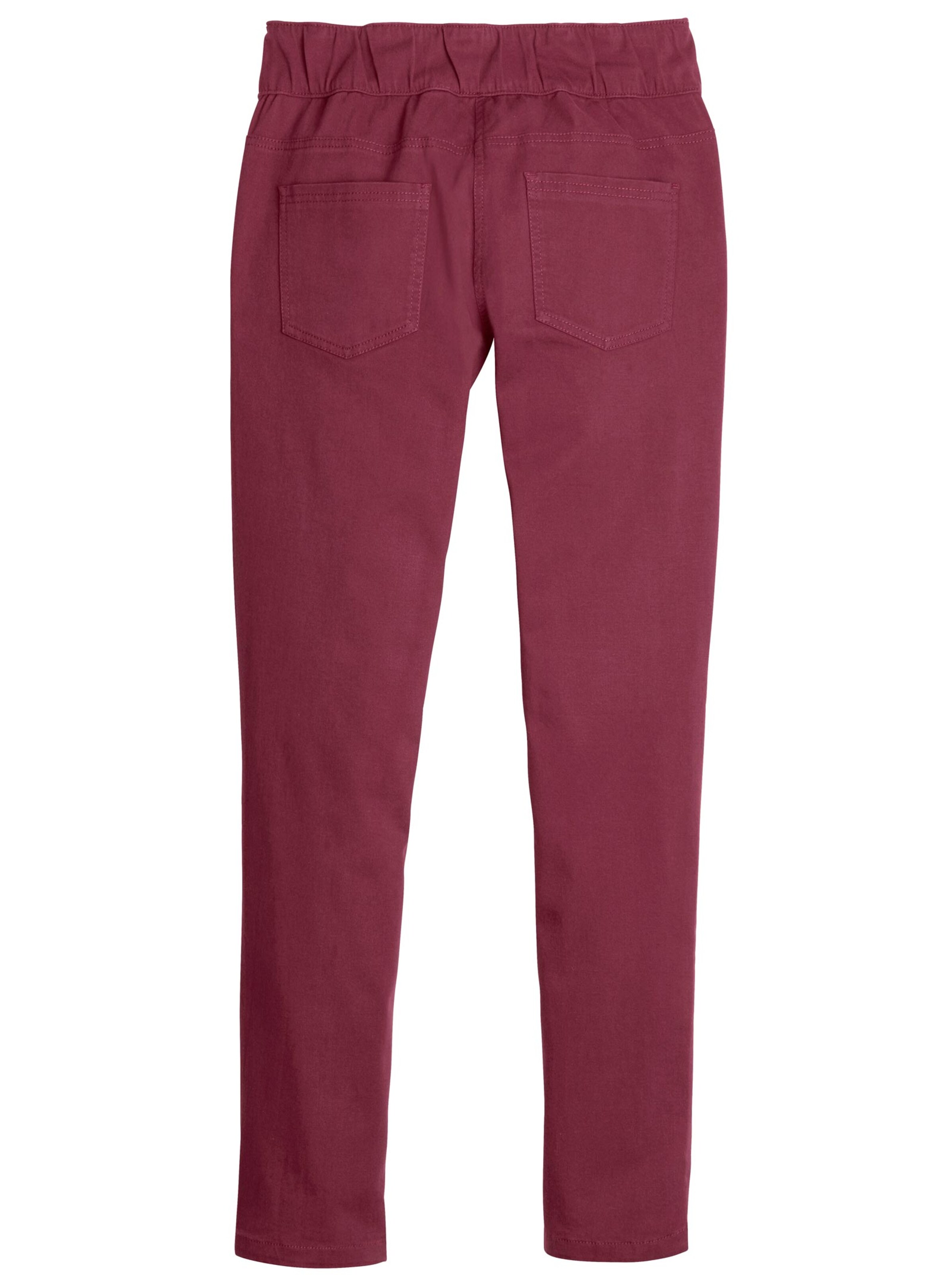 Stretch-Hose - bordeaux