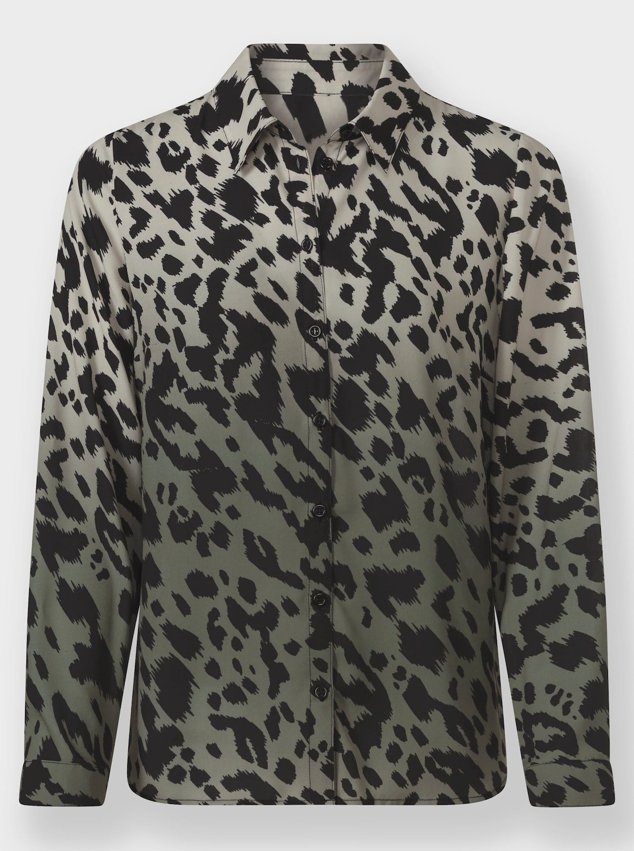 heine Blouse met print - olijf/zwart bedrukt