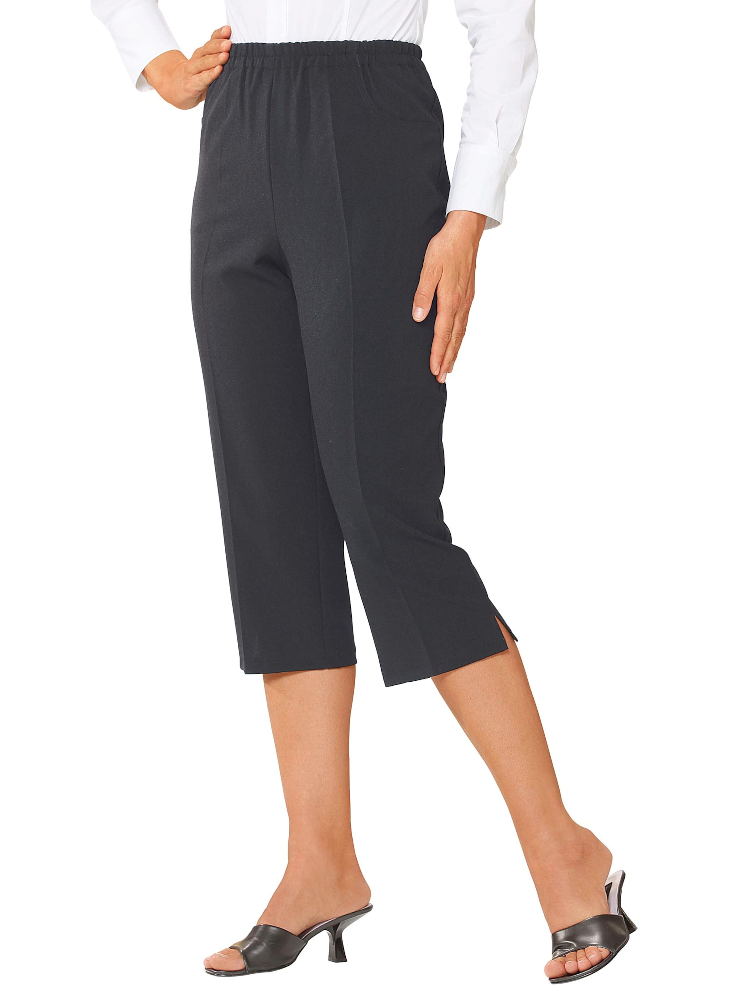 Capri-Hose - schwarz