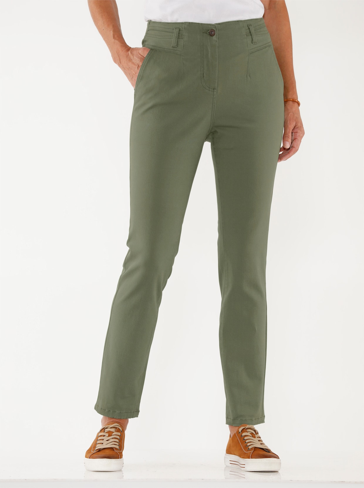 Stretch-Hose - khaki