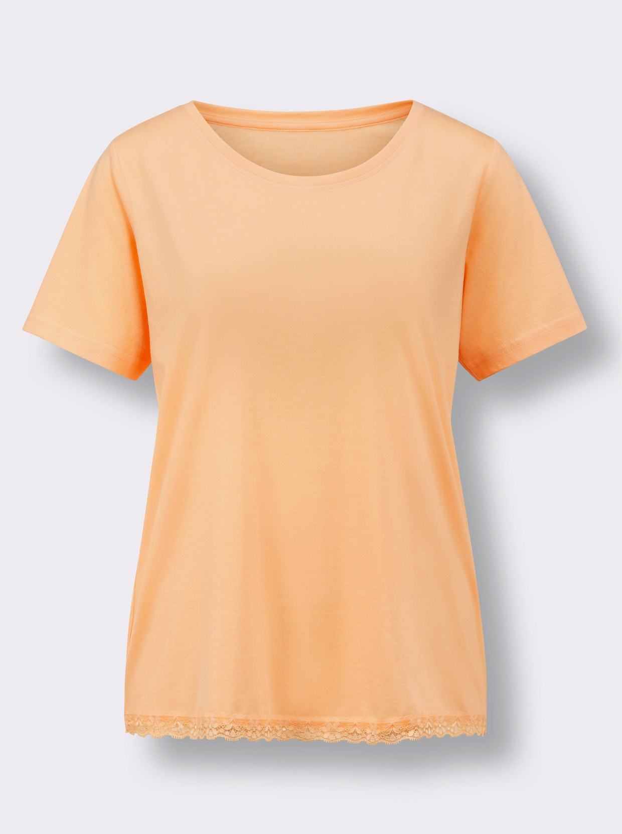 wäschepur Pyjama-Shirt - apricot