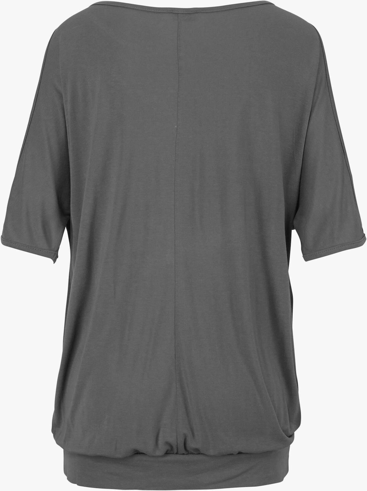 LASCANA Strandshirt - grau-bedruckt