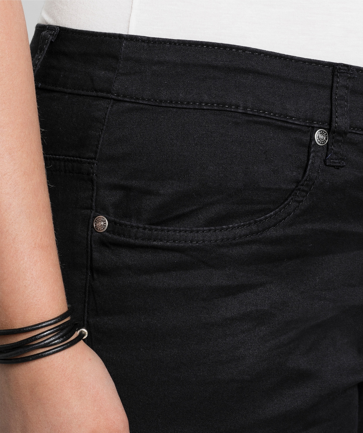 sheego Hose - schwarz