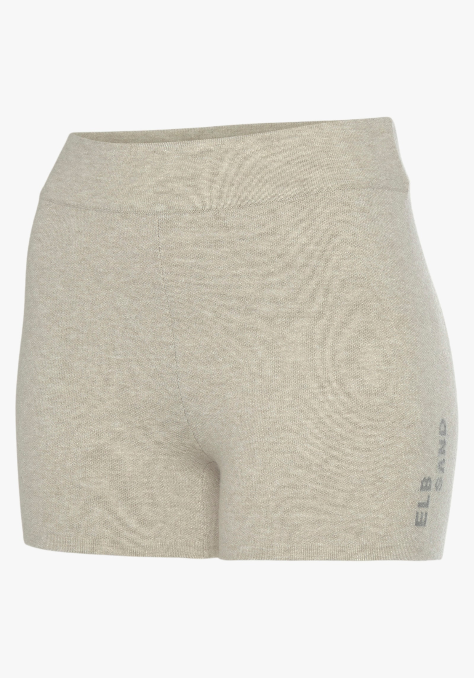 Elbsand Strickhose - hellgrau