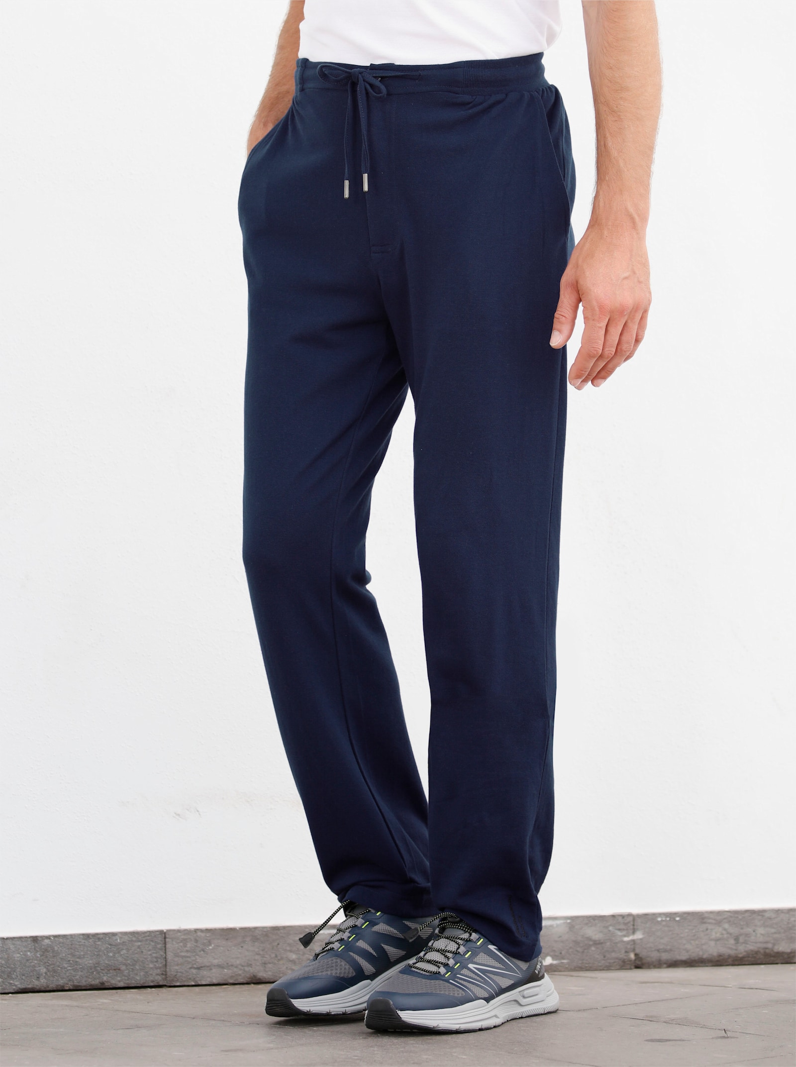 Catamaran Sports Vrijetijdsbroek met geribde comfortband - marine