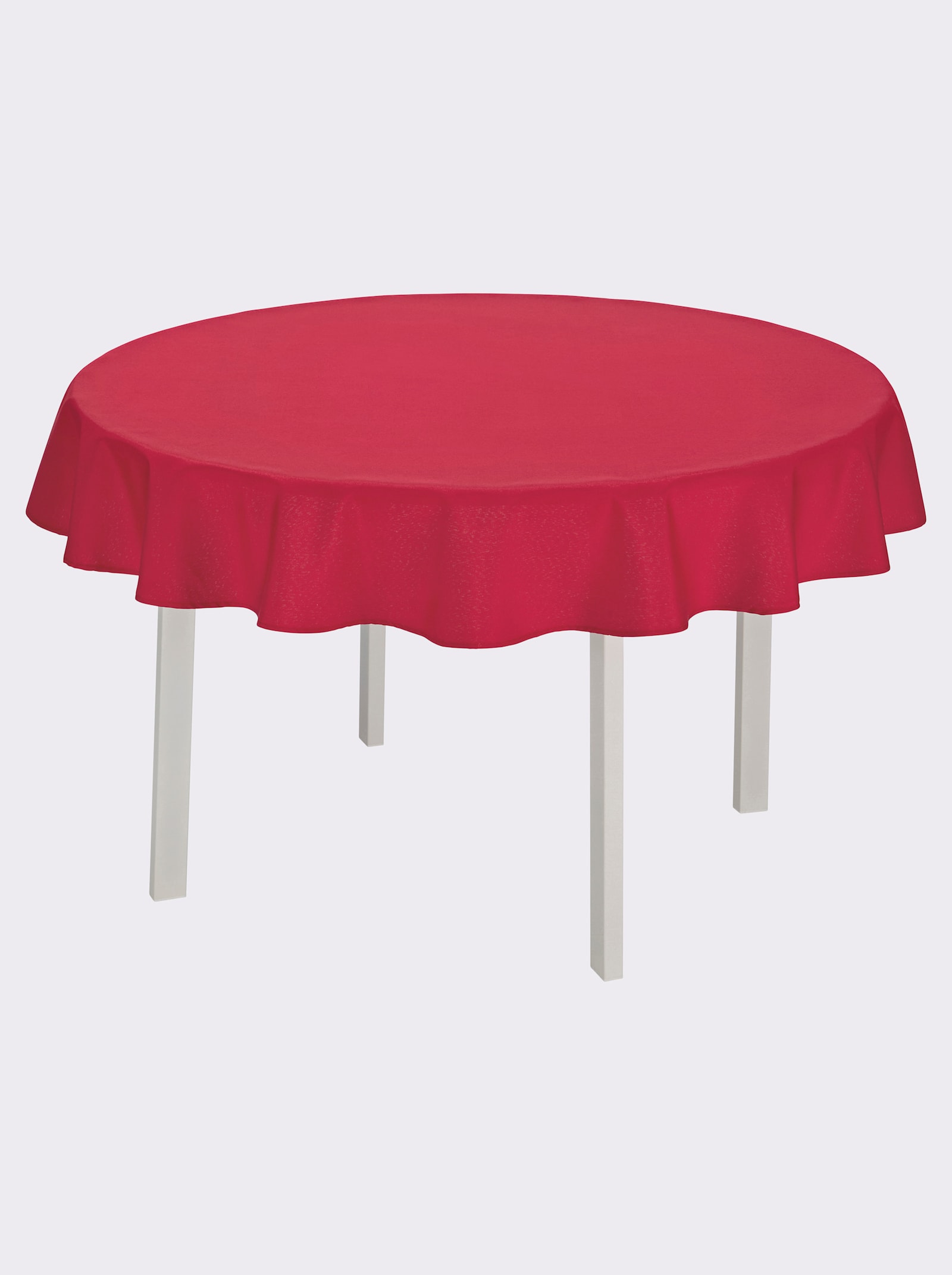 Tischdecke - dunkelrot