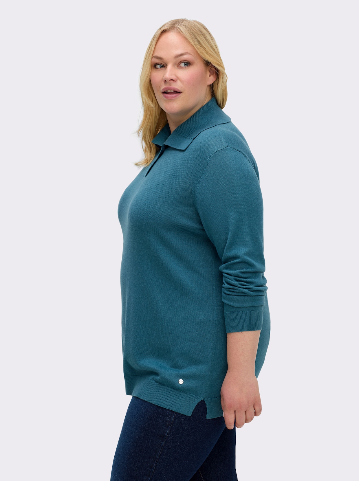 sheego Pullover - topas