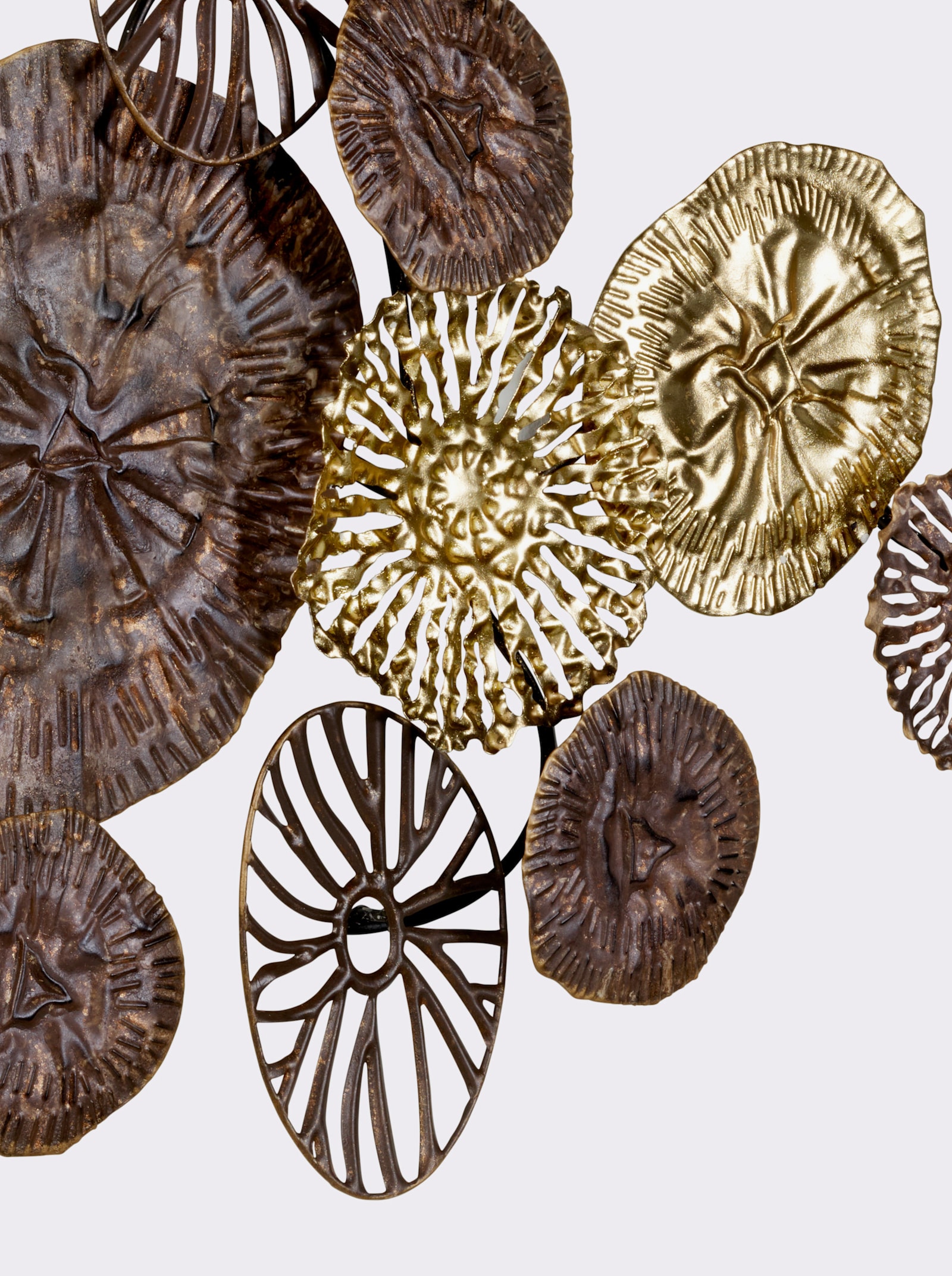 heine home Wanddeko - braun-goldfarben