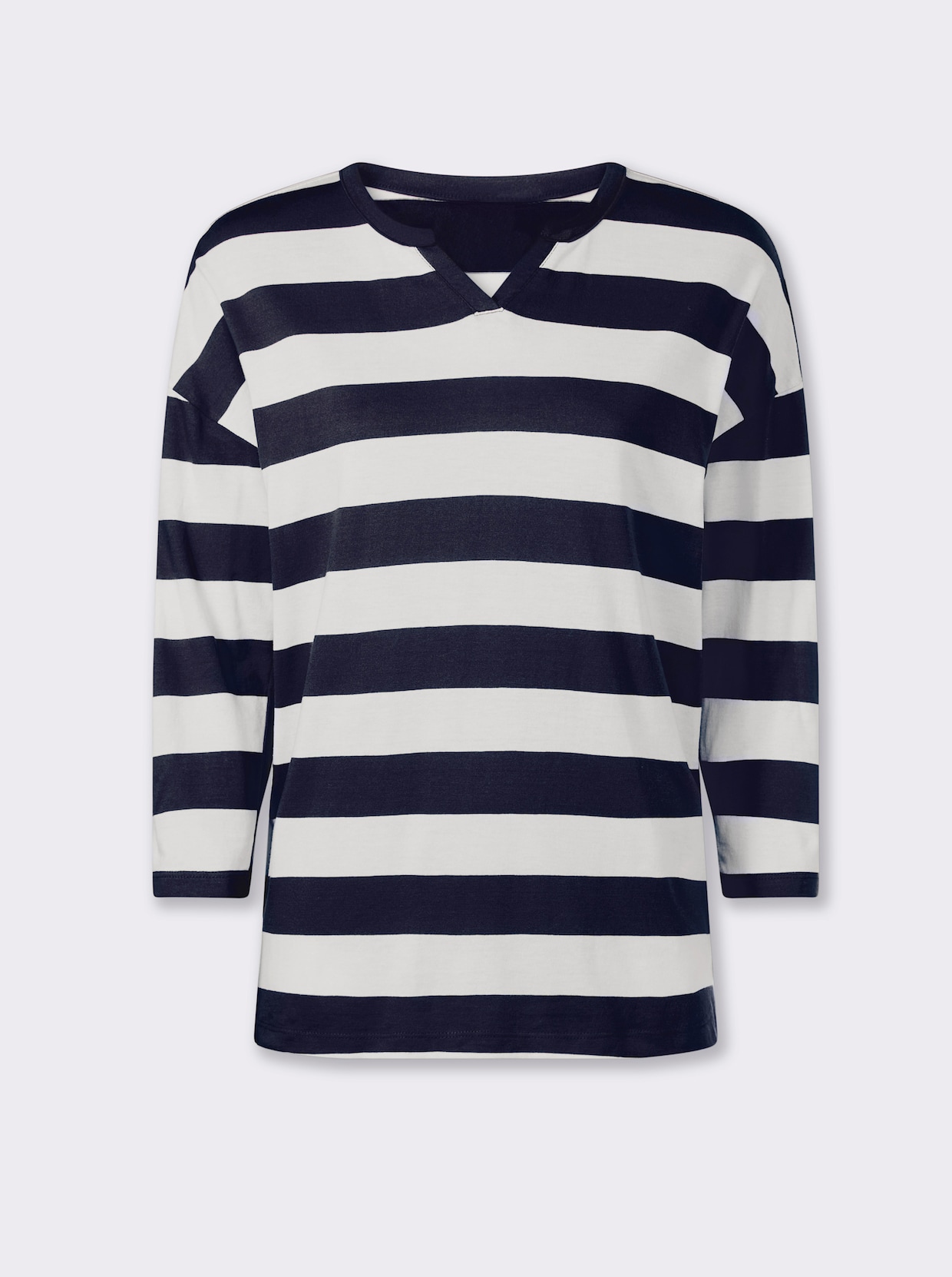 heine Ringelshirt - marine-weiß-geringelt