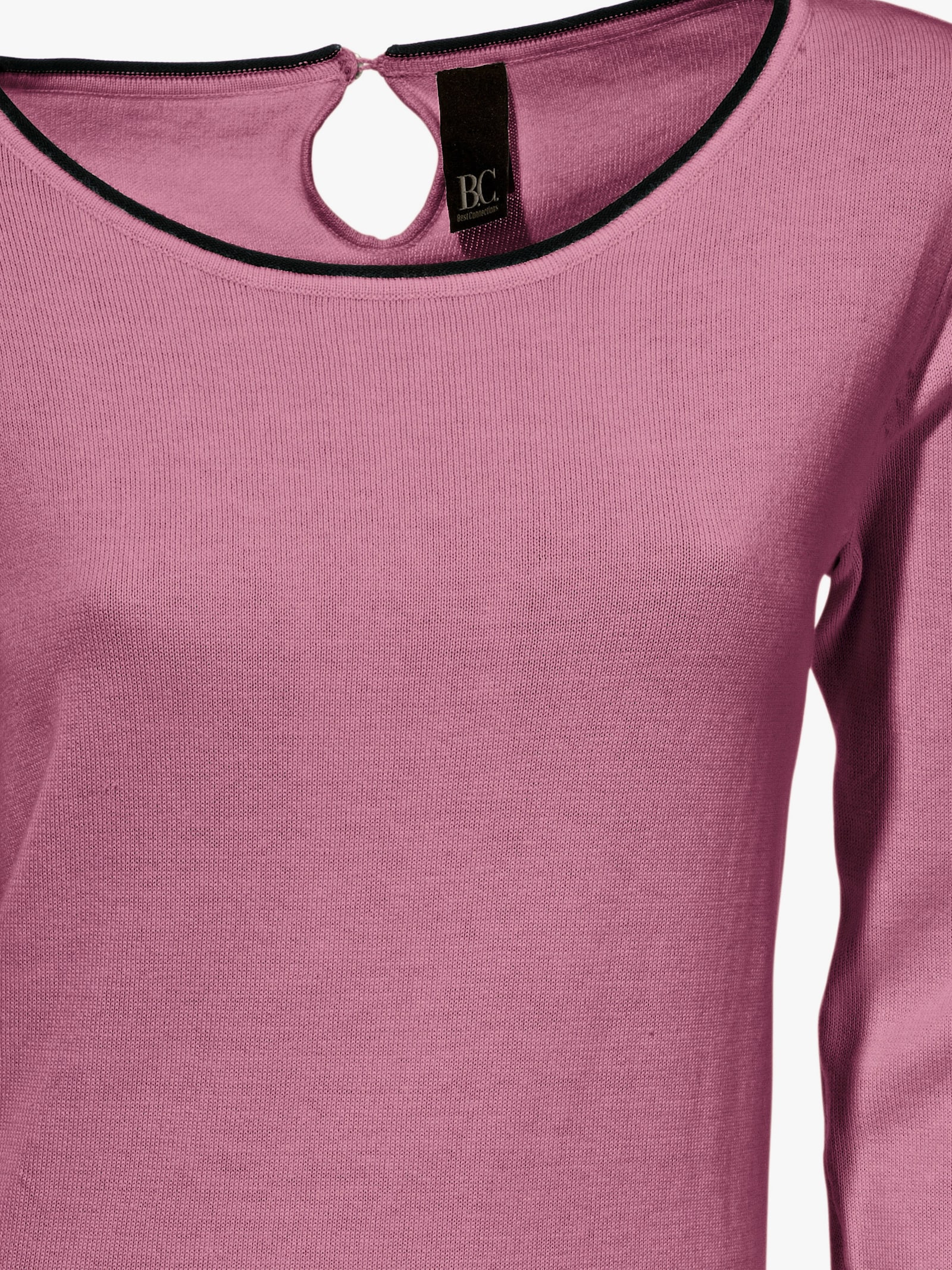 heine Longpullover mit Cut-Outs hinten - mauve