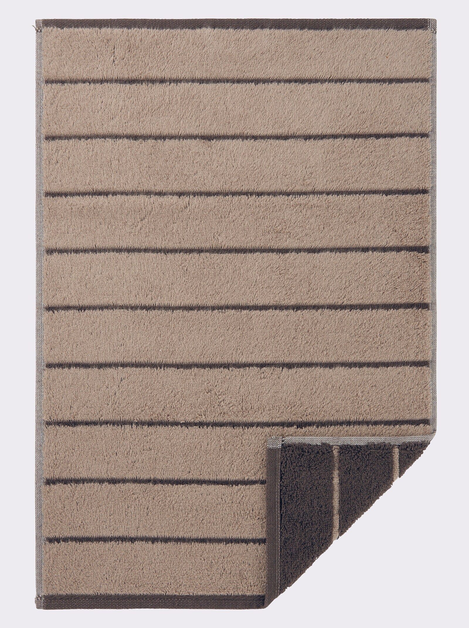 Cawö Handdoek - bruin
