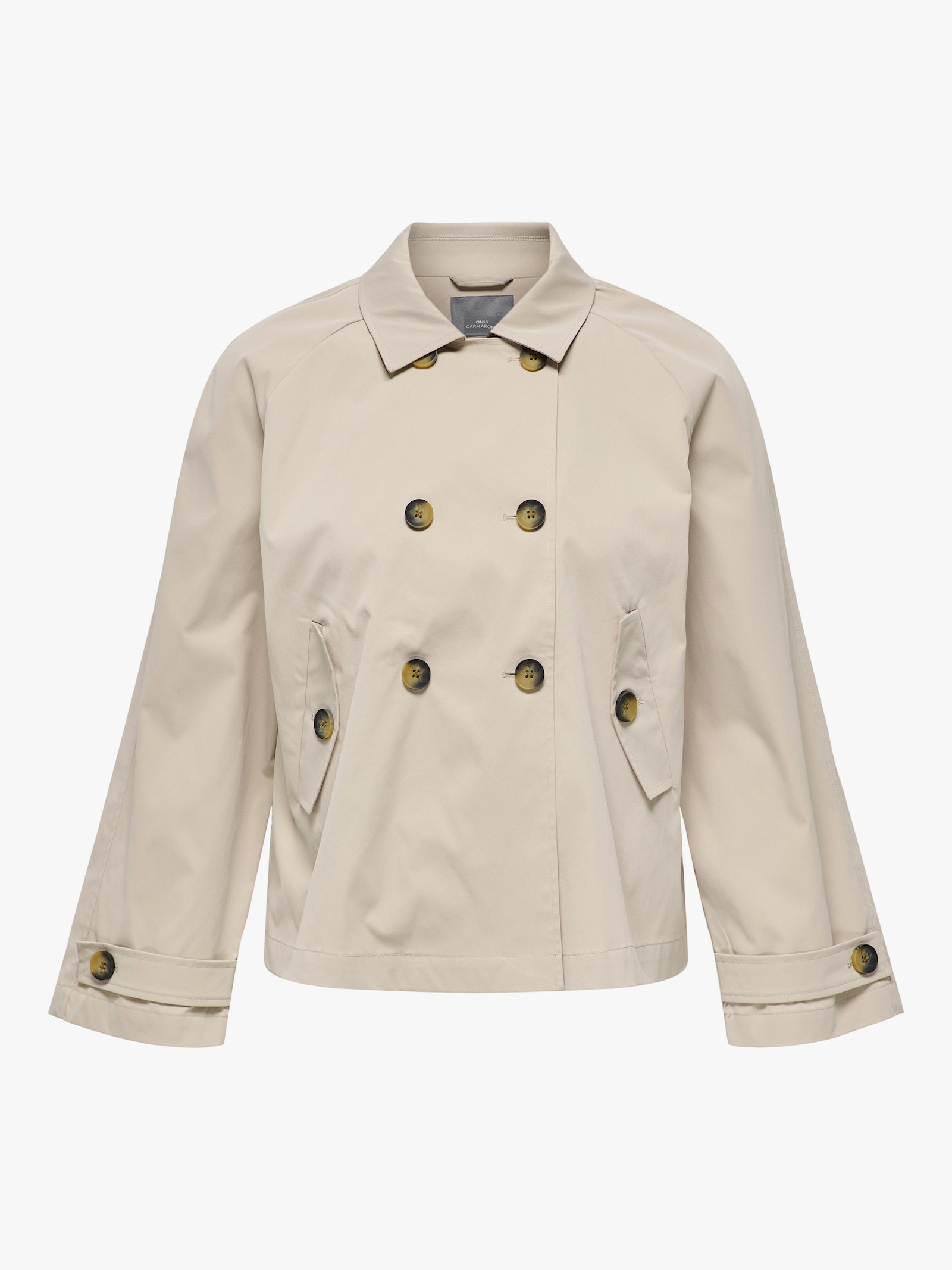 ONLY CARMAKOMA Kurzjacke - oxford tan