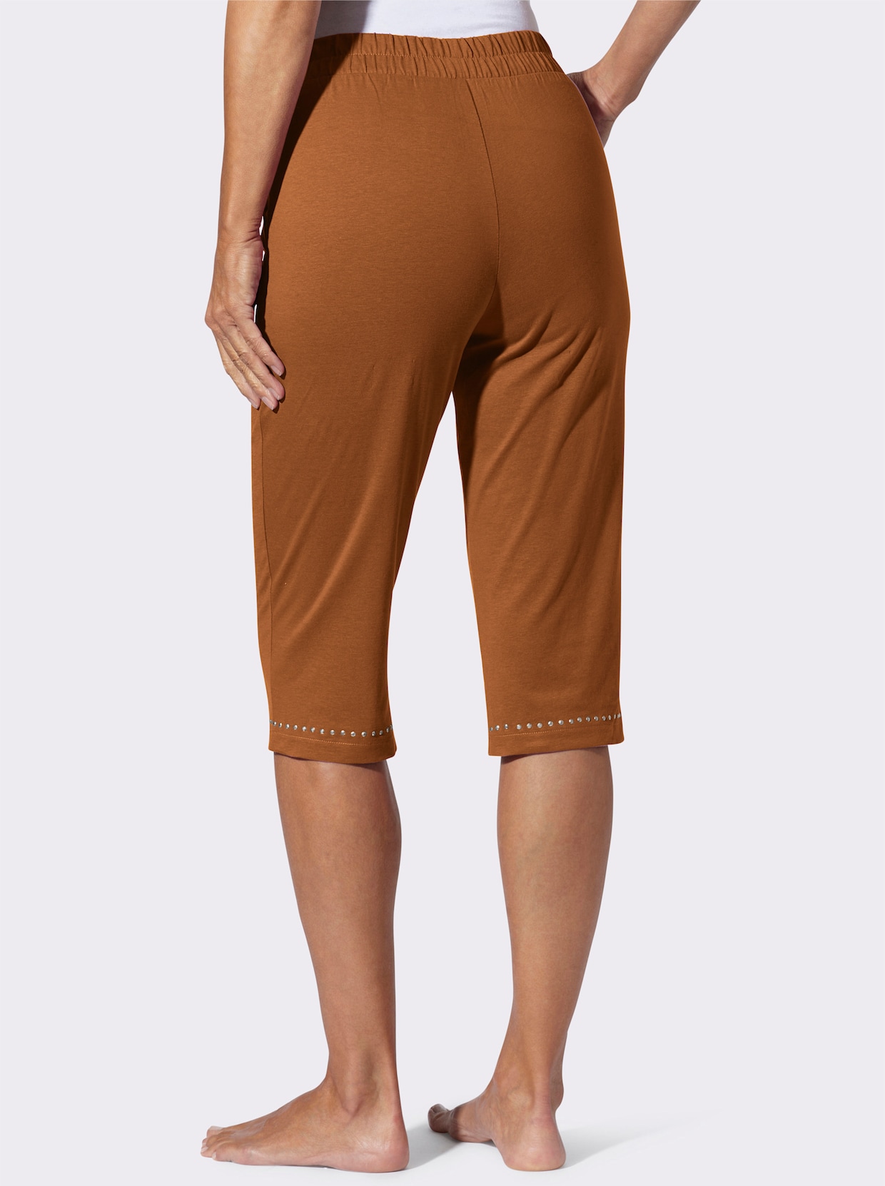 Freizeithose - cognac