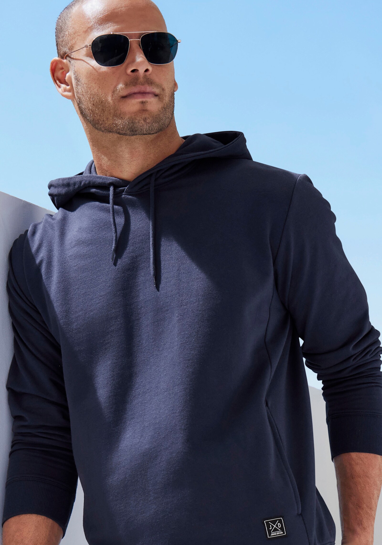 John Devin Hoodie - navy