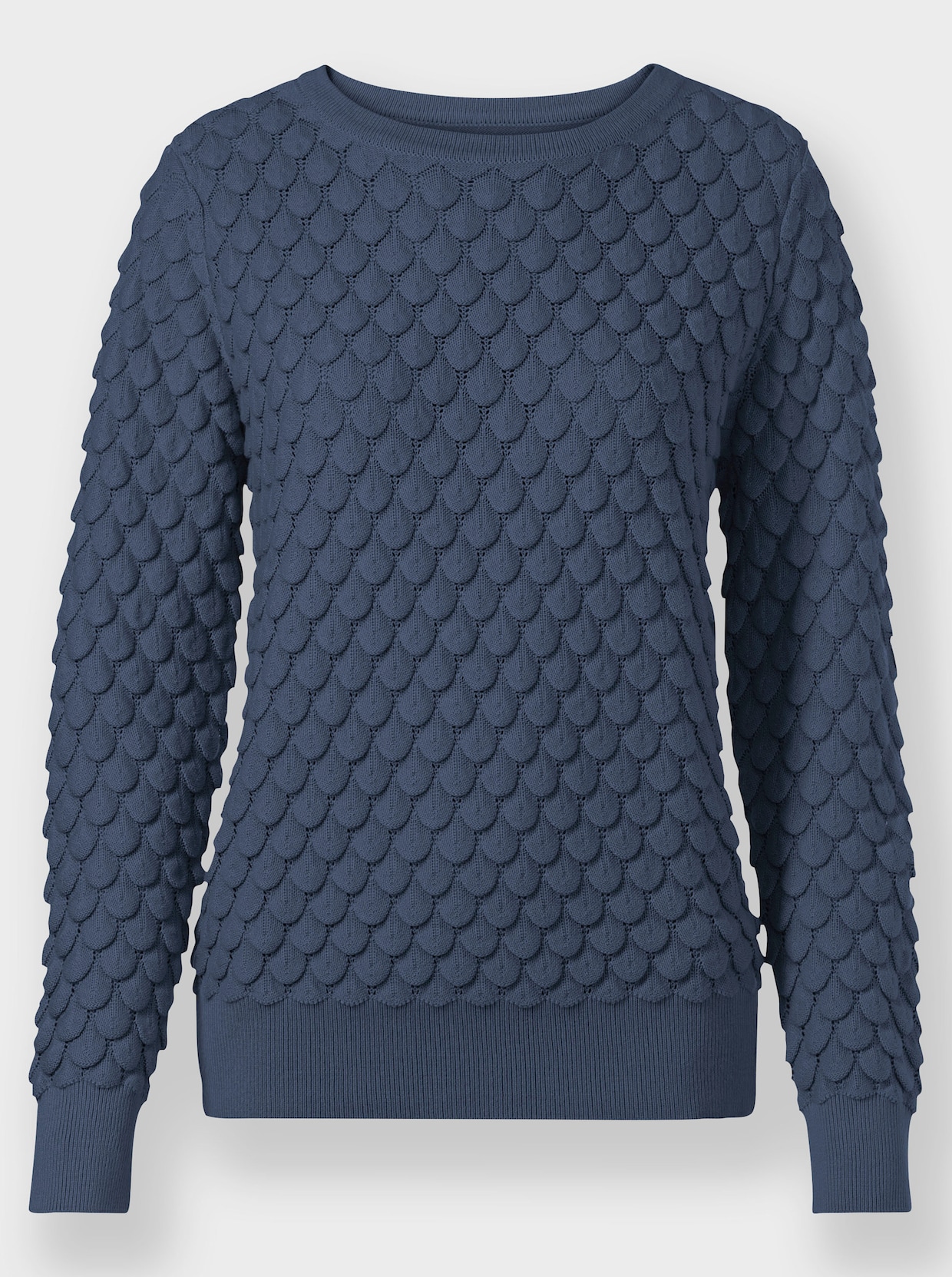 Pullover - rauchblau