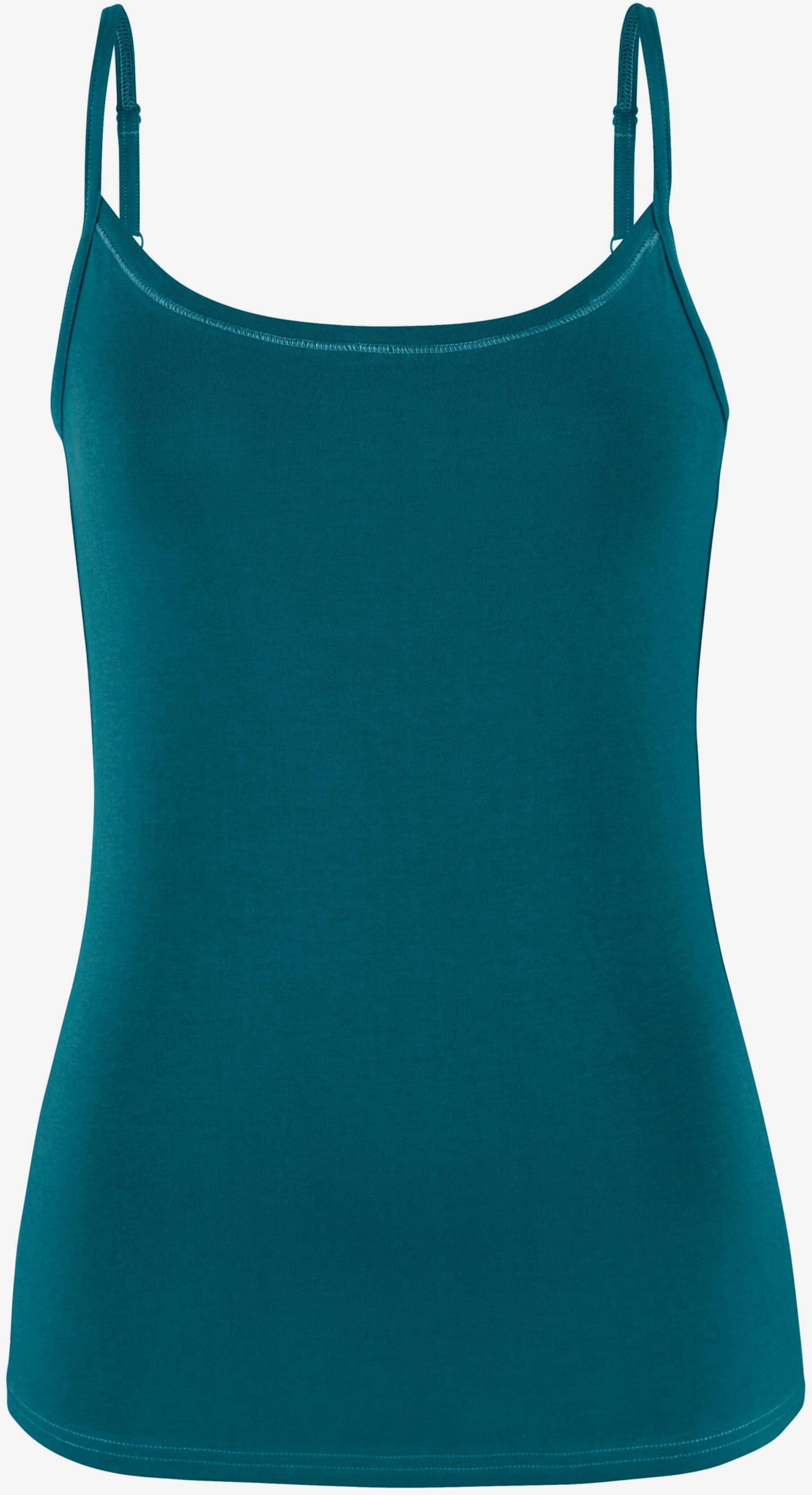 Vivance Spaghettitop - petrol, schwarz