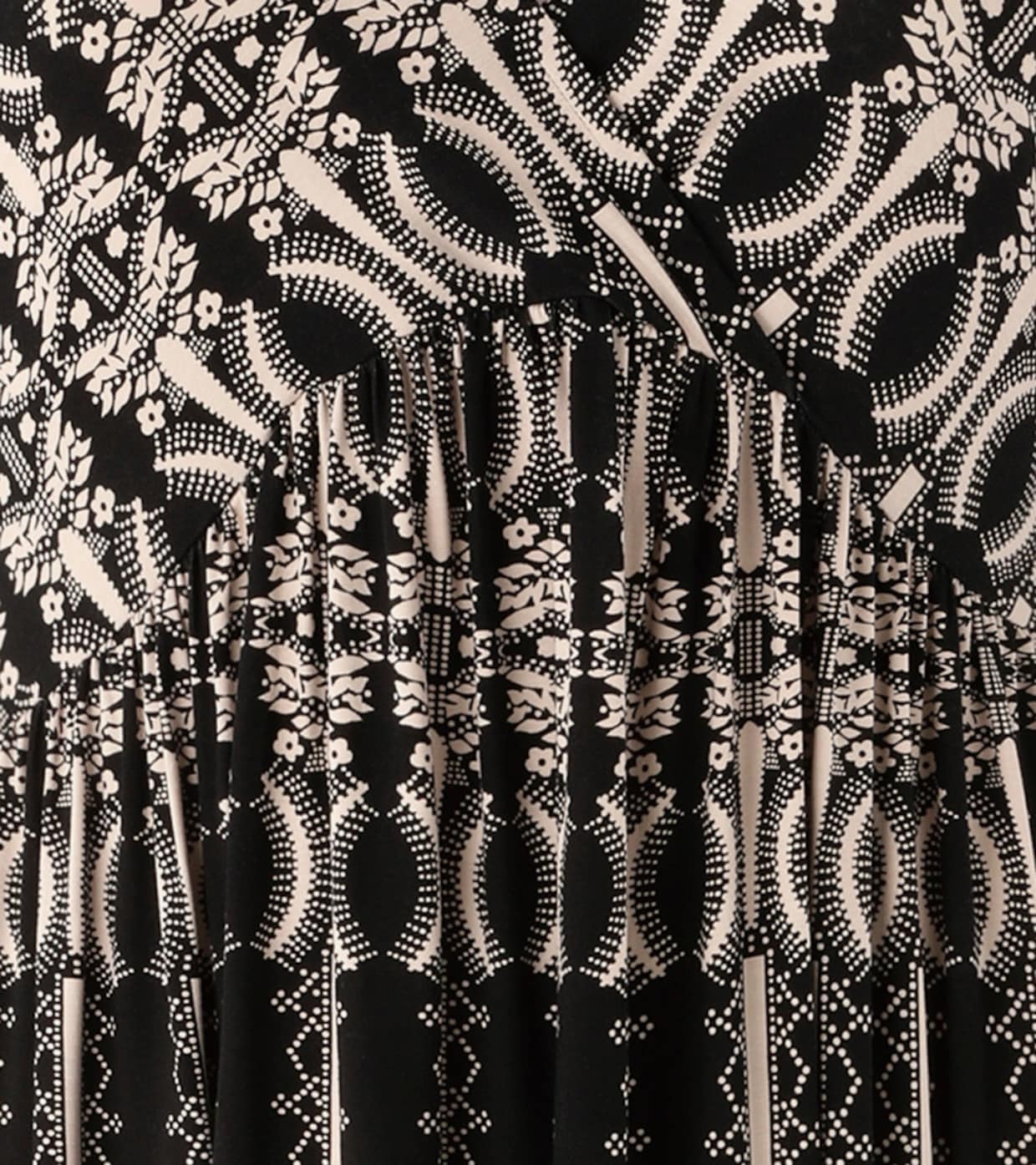 Aniston PLUS Jerseykleid - schwarz-weiß