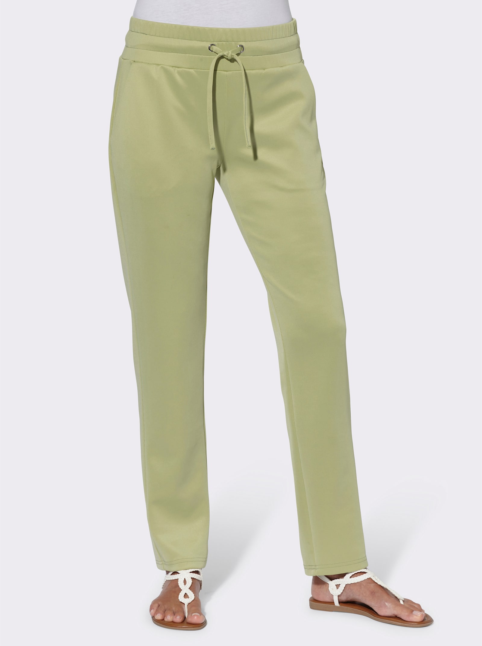Schlupfhose in Stretch-Qualität - lindgrün