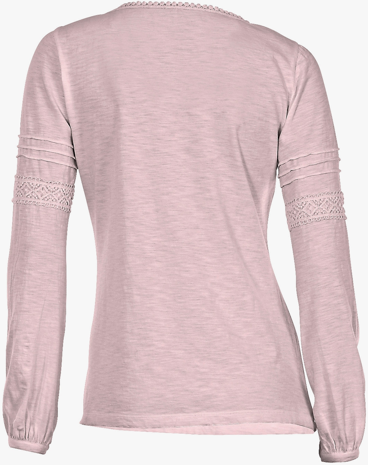 heine Rundhals-Shirts - rosé