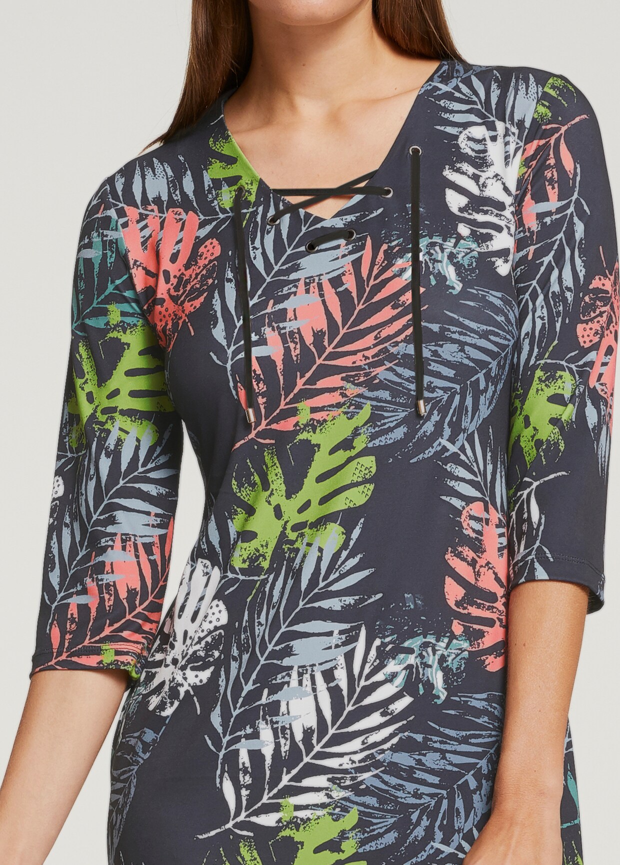 heine Druck-Kleid - bunt