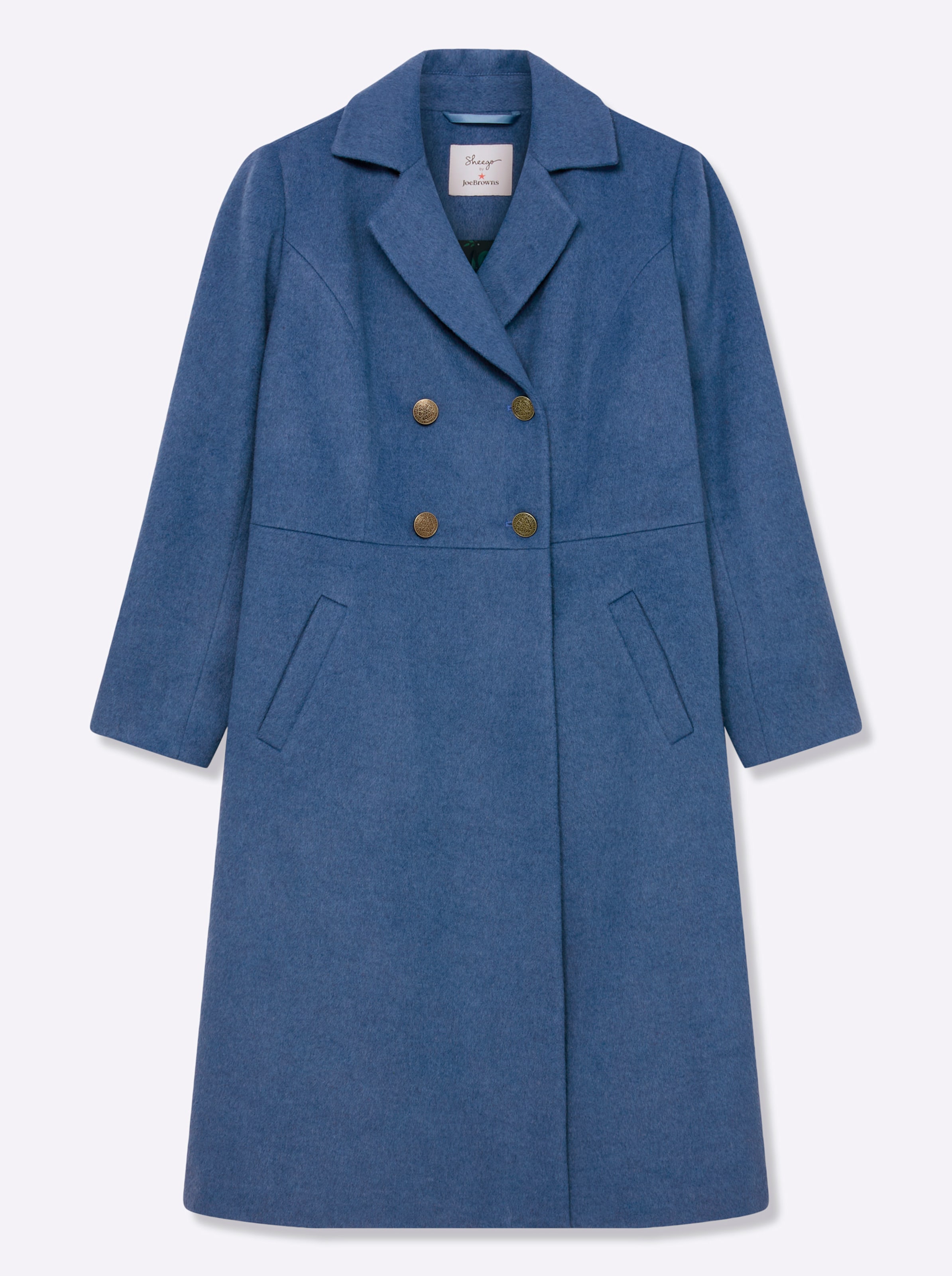 Sheego By Joe Browns Damen Jeansblau Wintermantel - Bild 2