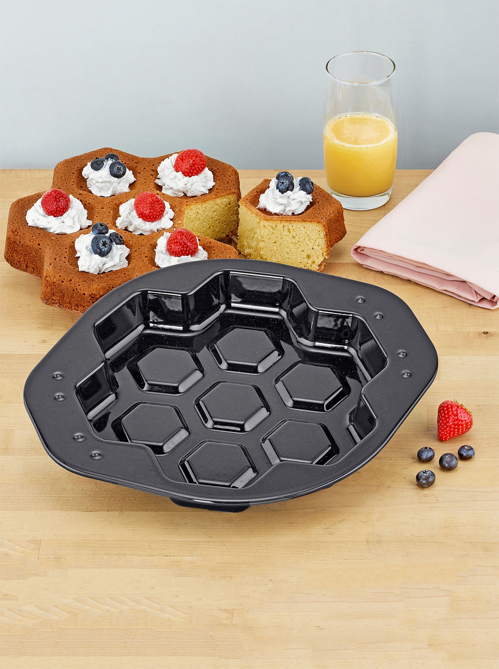 Backformen-Set - schwarz