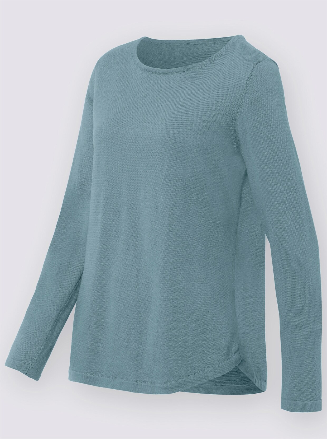 Pullover met lange mouwen - aqua