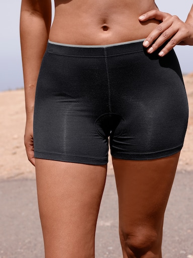 Damen-Radlerunterhose - schwarz