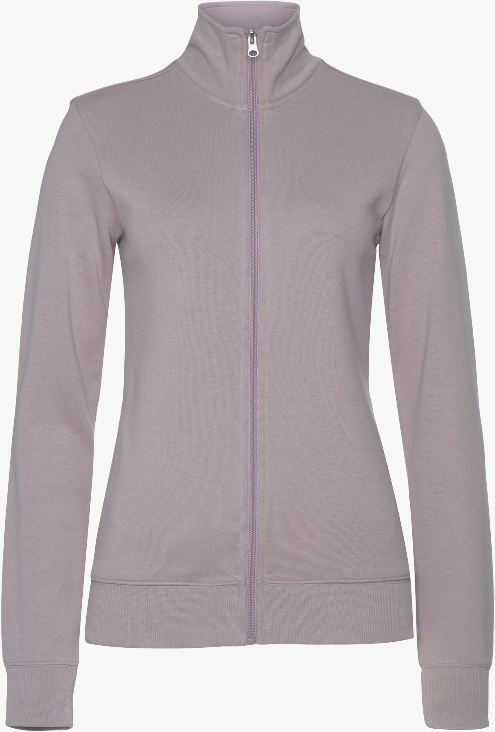 Bench. Loungewear Sweatjacke - rauchrosa