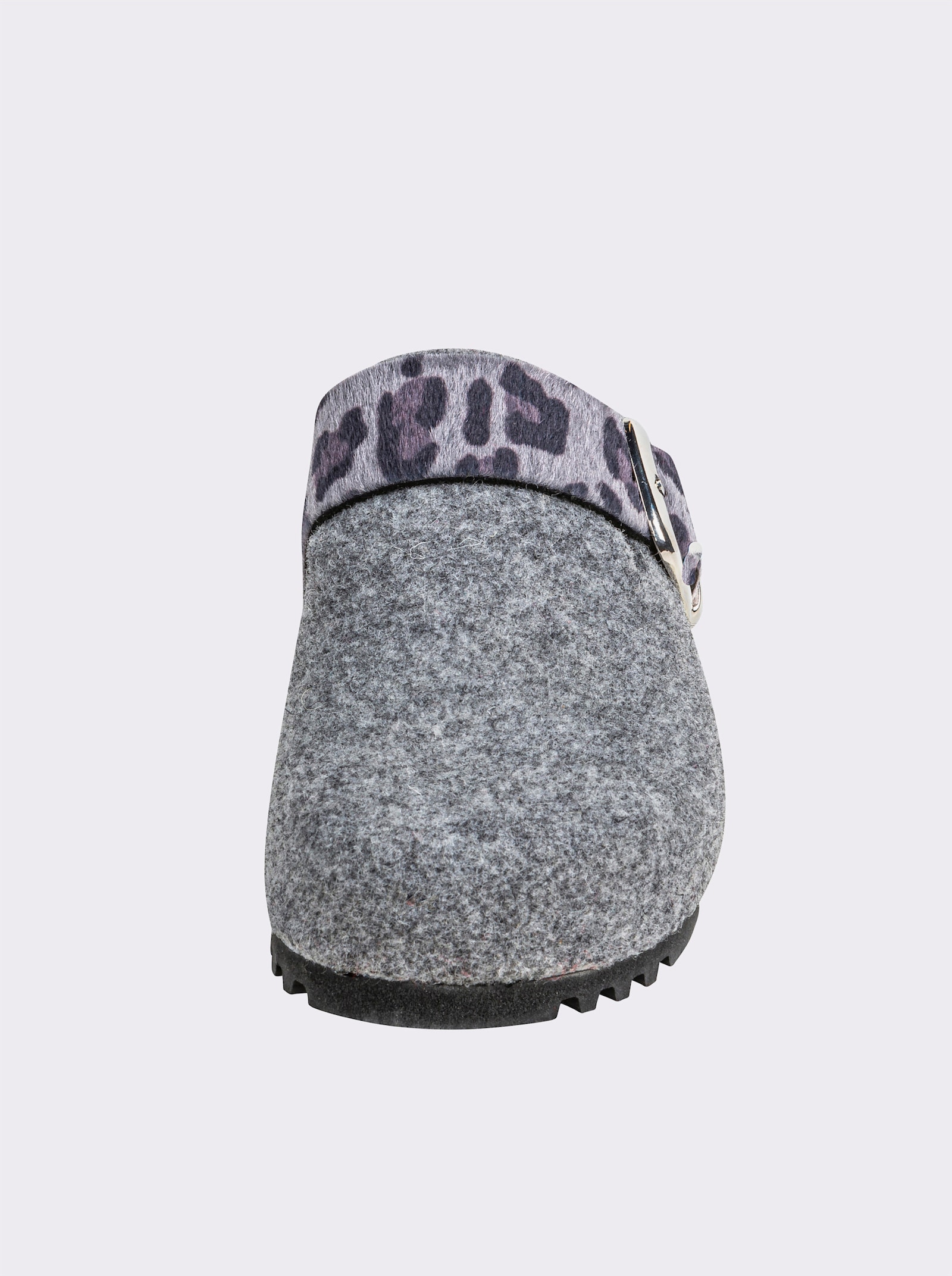 Dr. Feet Hausschuh - grau
