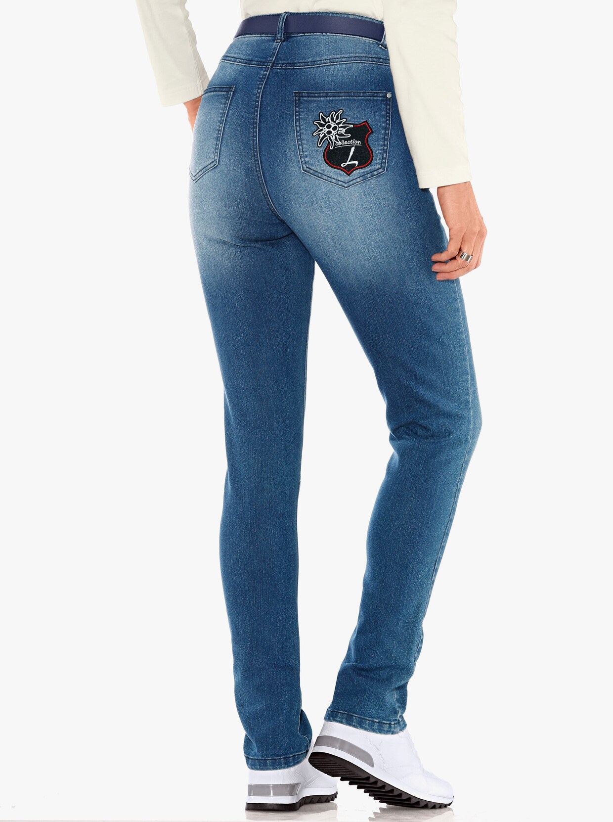 Jeans - blue-stone-washed