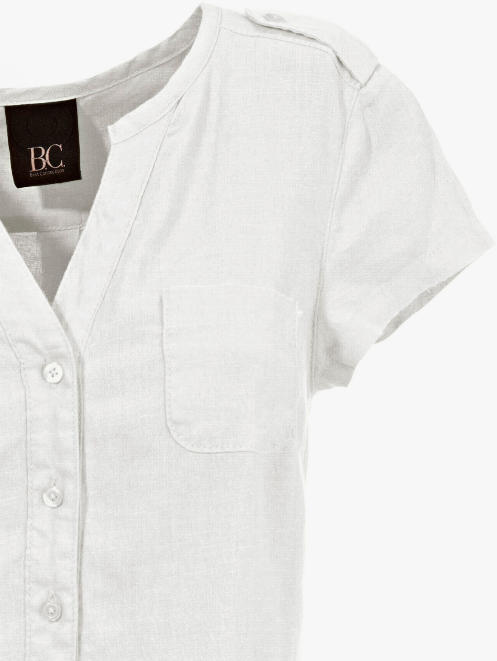 heine Sommerkleid in knieumspielender Länge - weiss