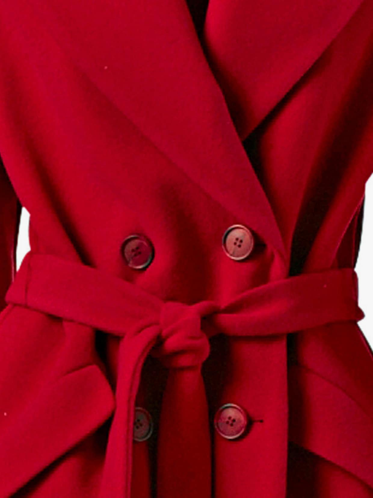 heine Veste en laine - rouge