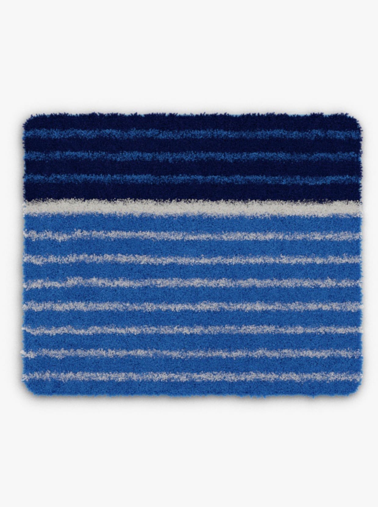 Badematte - blau