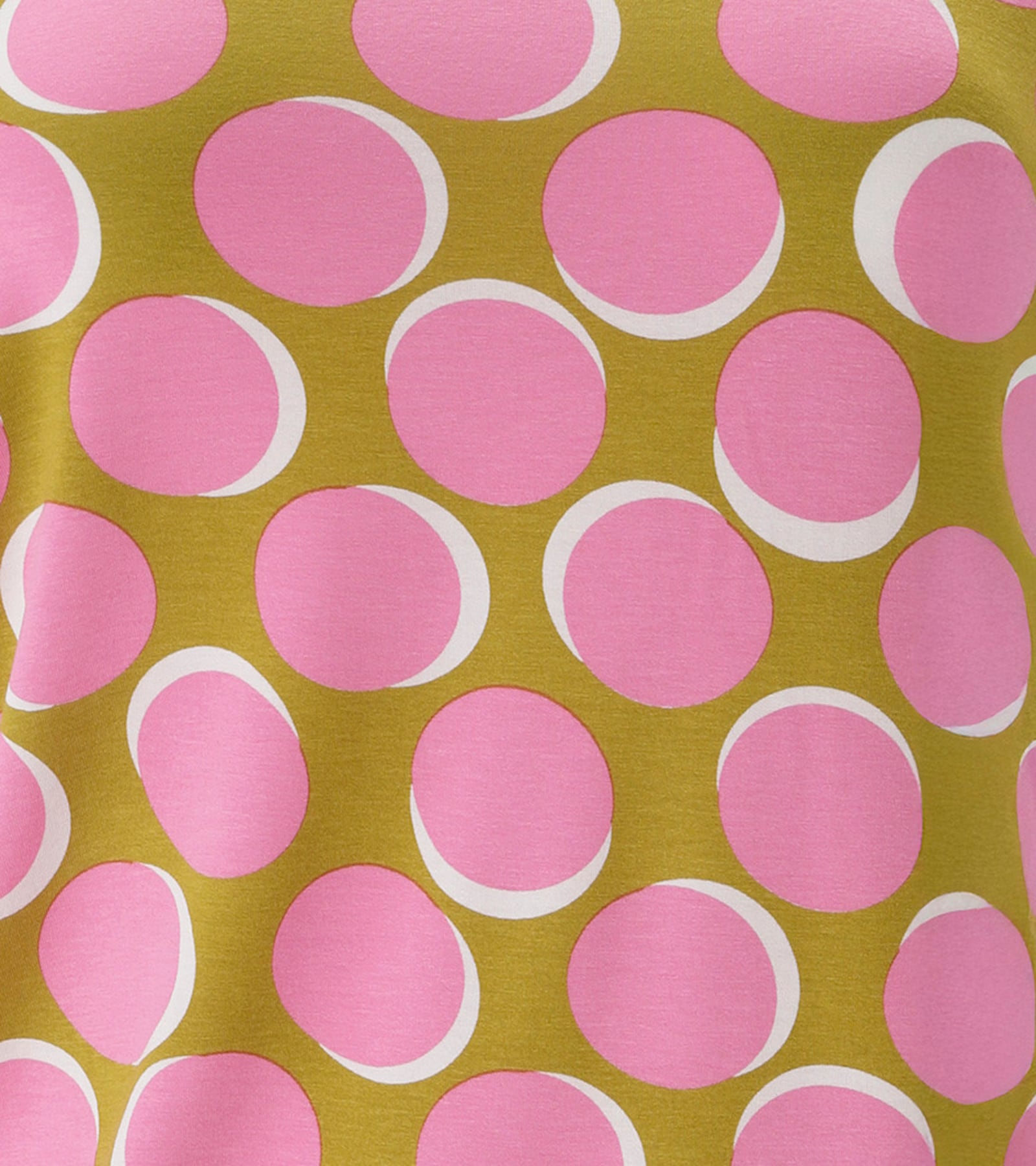 Aniston PLUS Langarmshirt - rose-grün-weiß