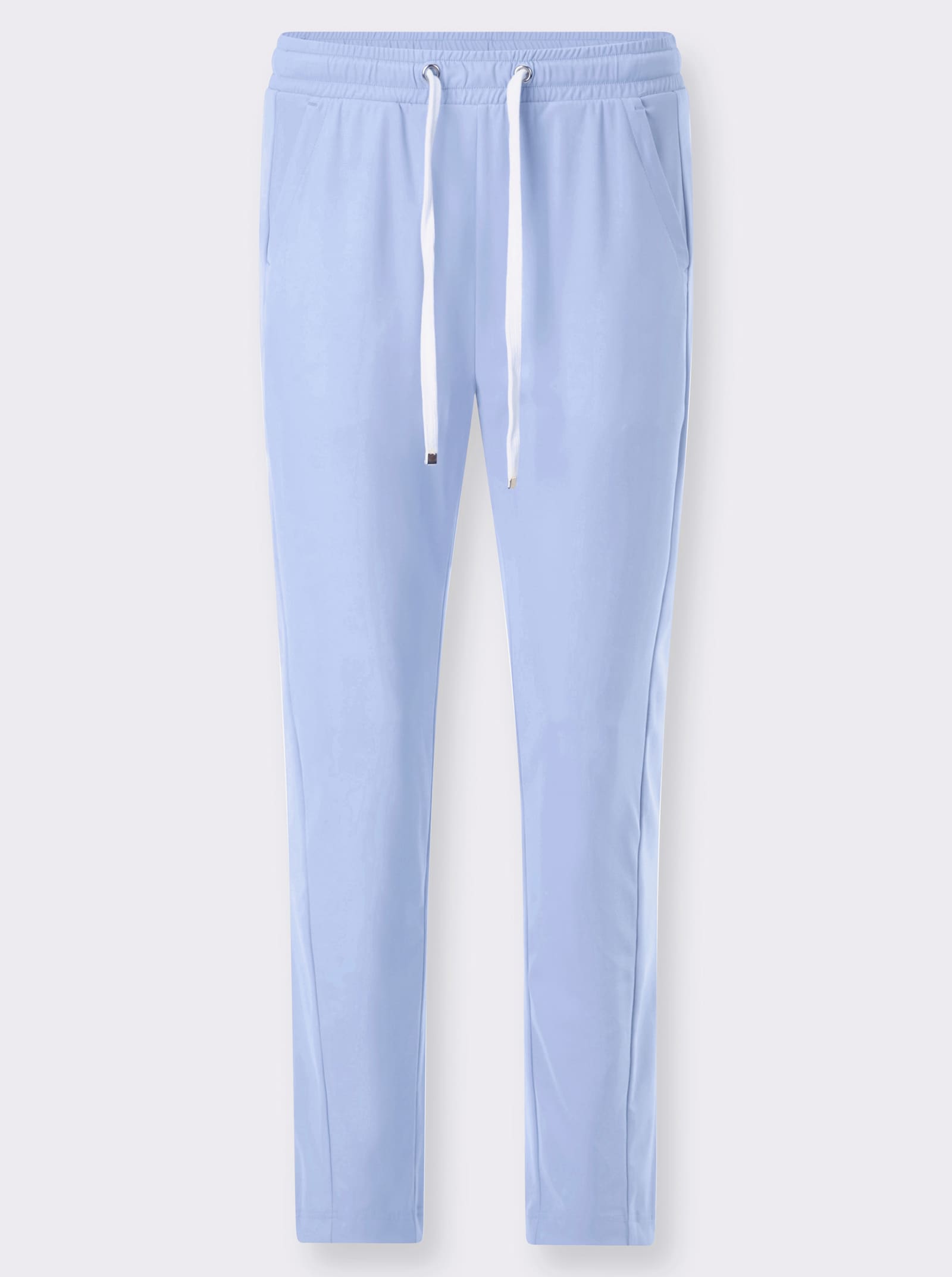 heine Jogg Pants mit Kontrast-Kordel - eisblau