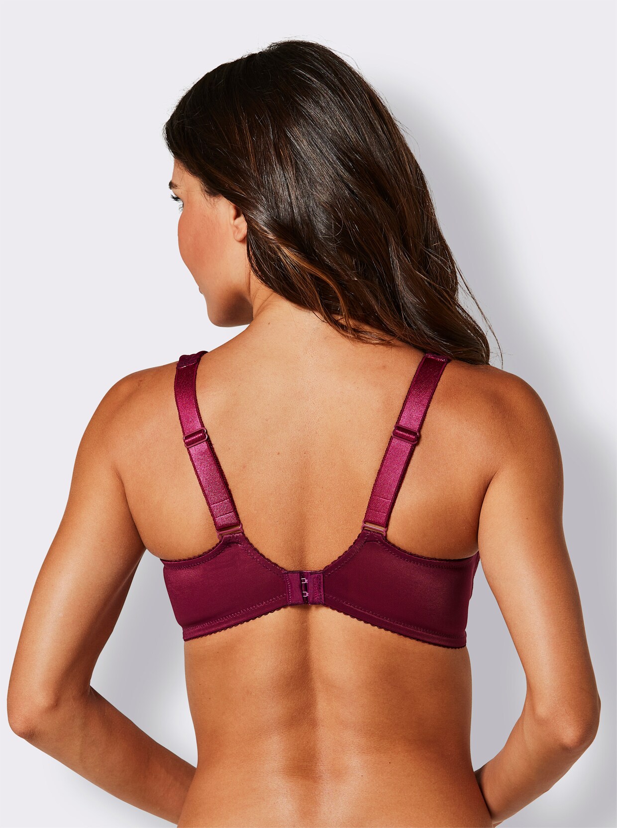 wäschepur Soutien-gorge large sans armatures - mauve