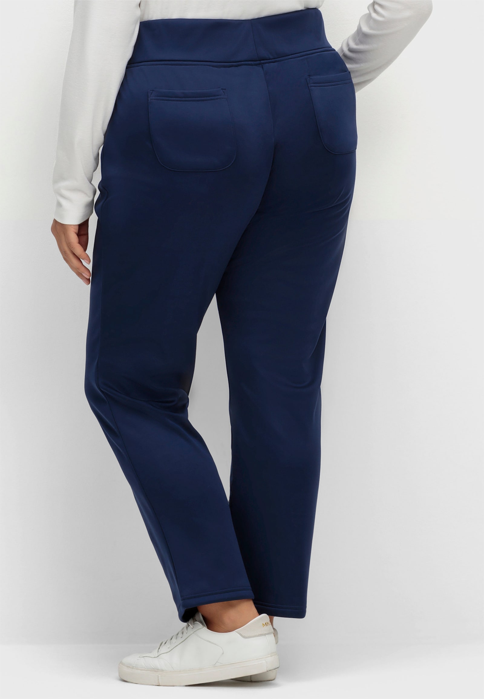 Schlupfhose mit wärmender Fleece-Innenseite - marine