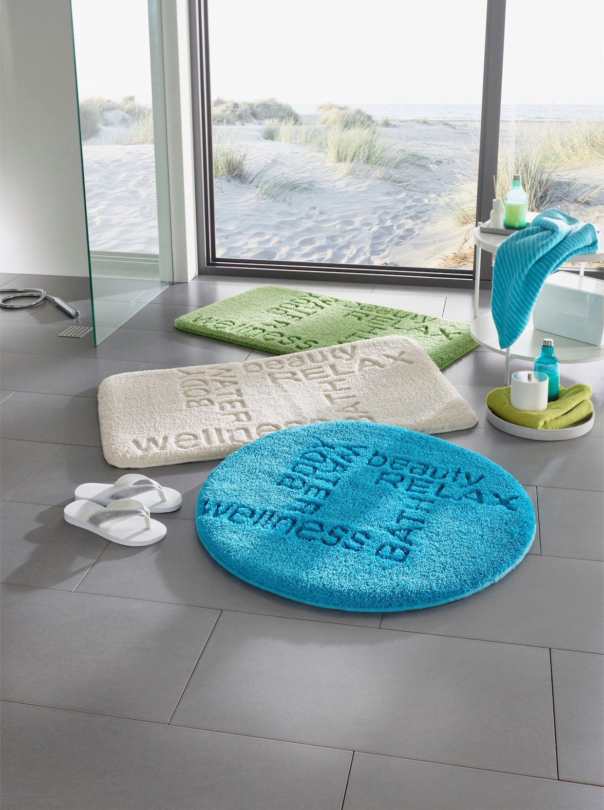 Grund Tapis de bain - turquoise