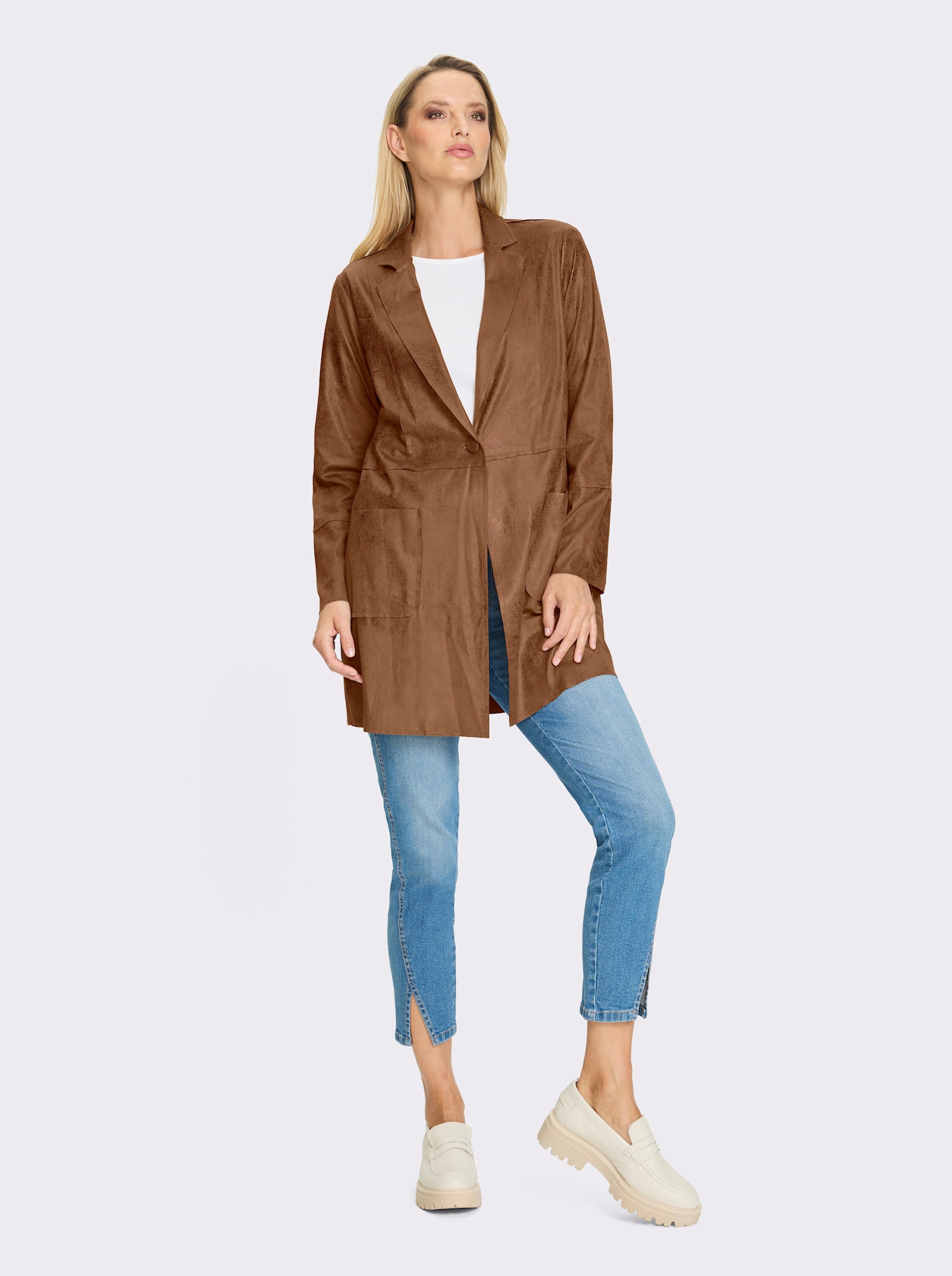 heine Blazer - cognac