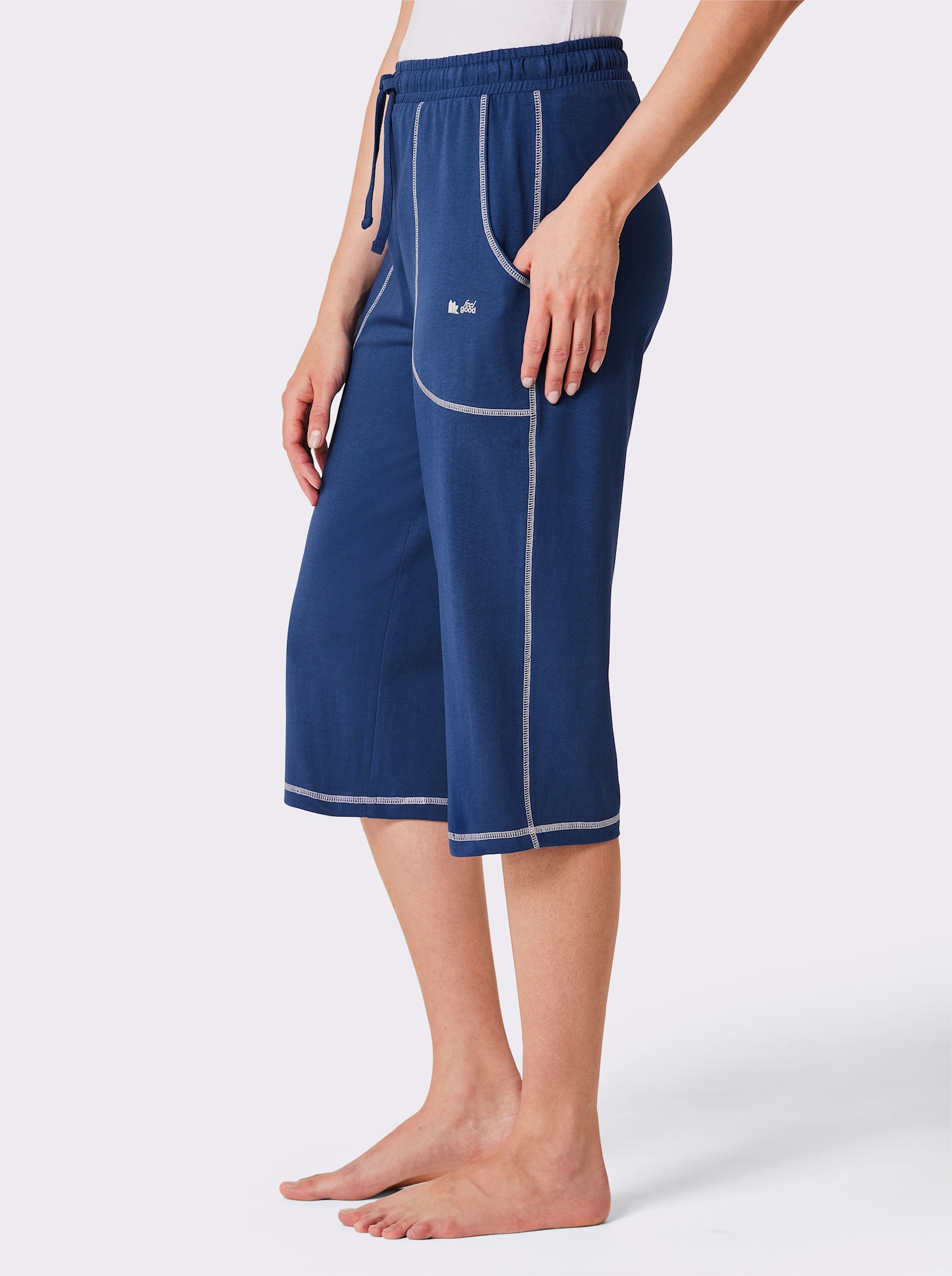 feel good Capri-legging - koningsblauw