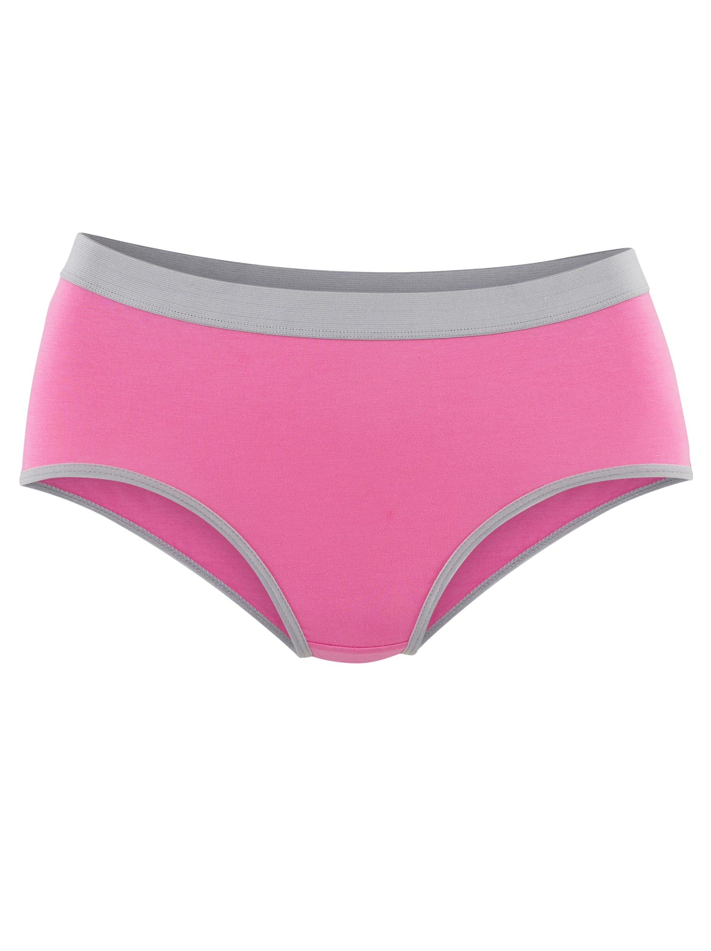 wäschepur Hüftslip - 2x uni + 2x geringelt