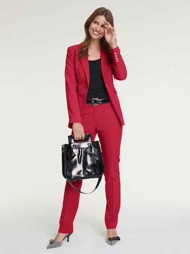 heine Tailleur pantalon - rouge