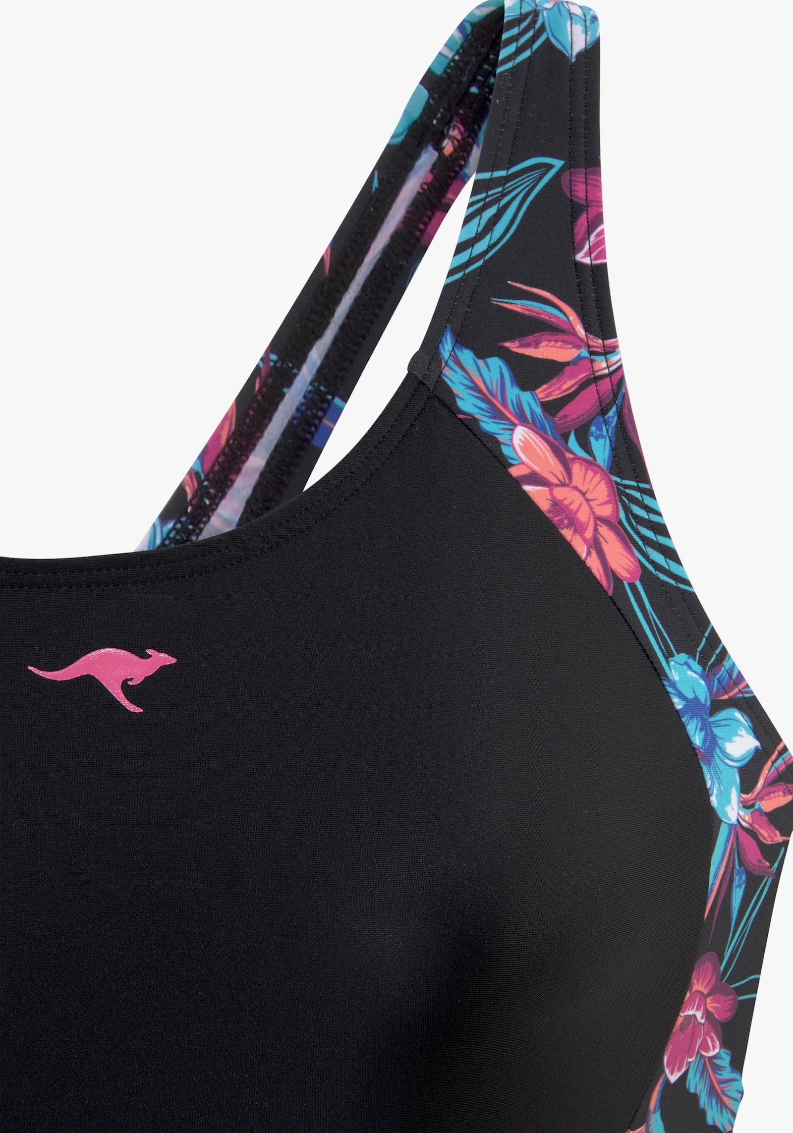 KangaROOS Maillot de bain - noir imprimé