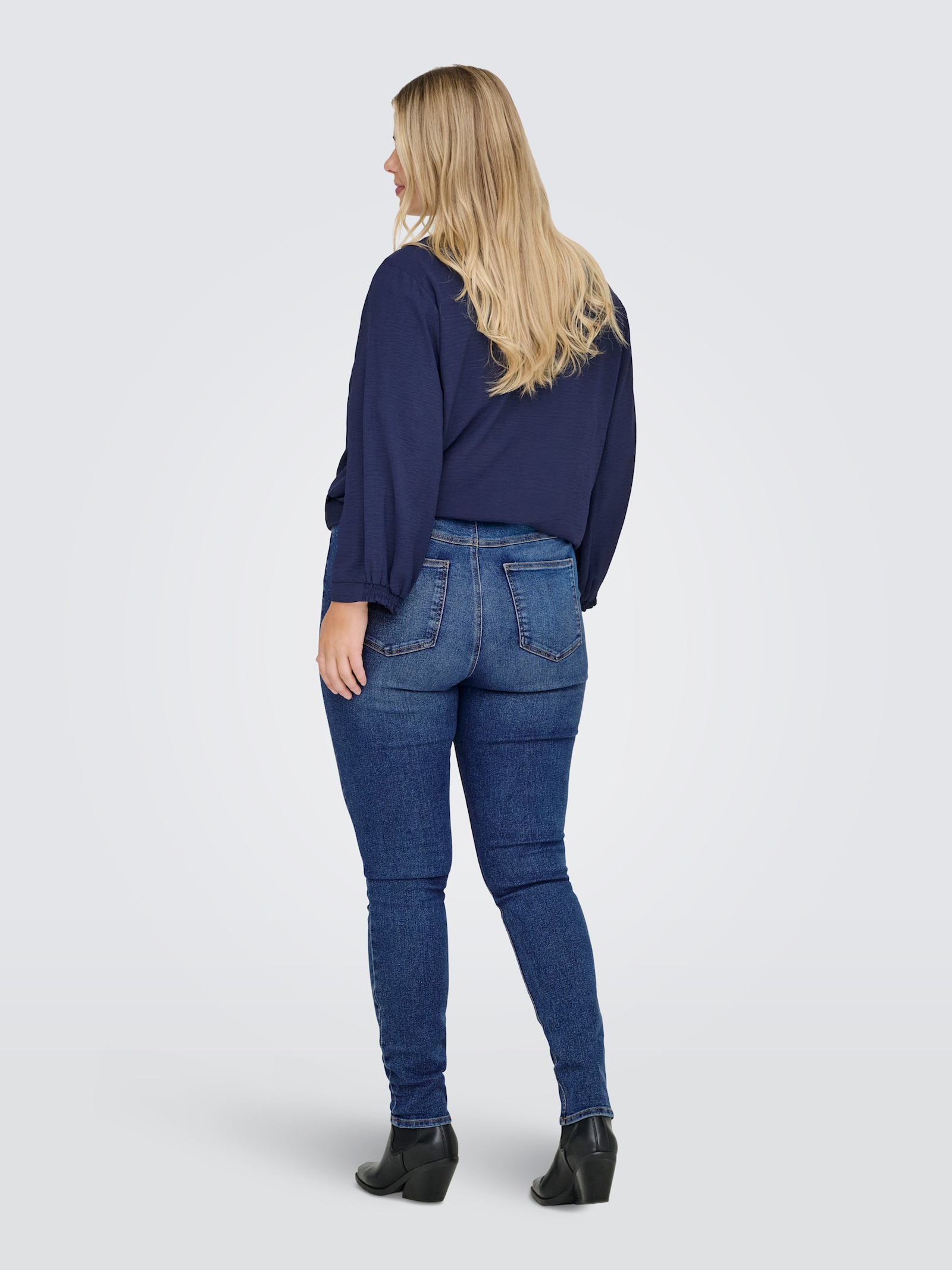 ONLY CARMAKOMA Skinny-fit-Jeans - medium blue denim