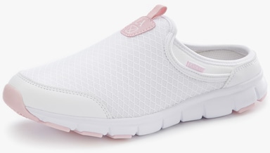 LASCANA Slip-On Sneaker - weiß/rose