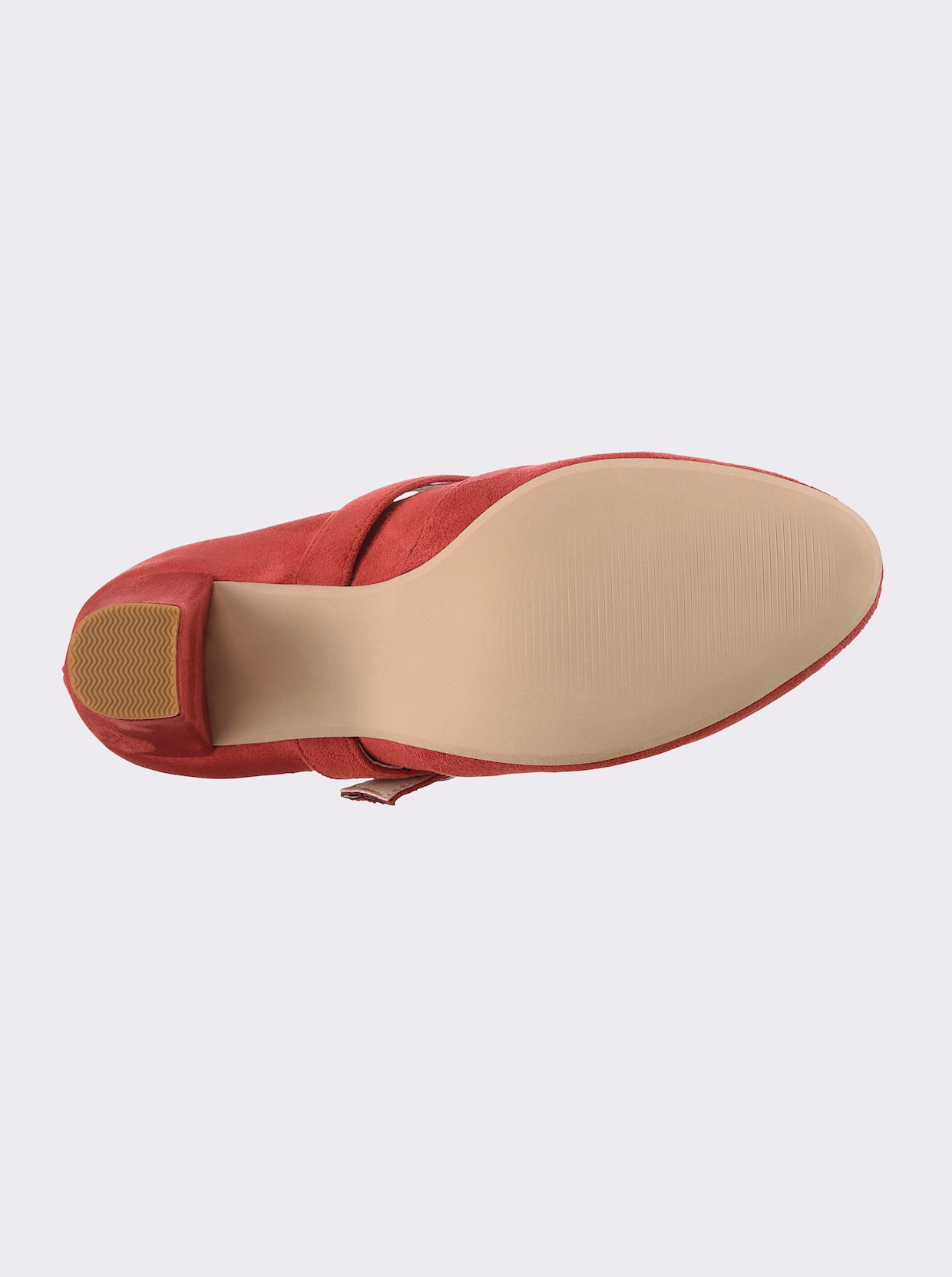 Andrea Conti Hoogfrontpumps - rood